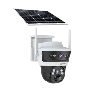 TRUEVIEW 3MP+3MP IP DUAL OUTDOOR PT CAMERA 4G SOLAR WITH NIGHT COLOUR VISION (2 WAY AUDIO)