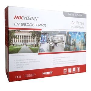 HIKVISION IP NVR 4CH WITH ACUSENSE 4K-DS 7604NXI K1