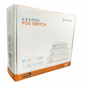 SECUREYE POE SWITCH 8 PORT (8 NORMAL + 2 NORMAL UPLINK)